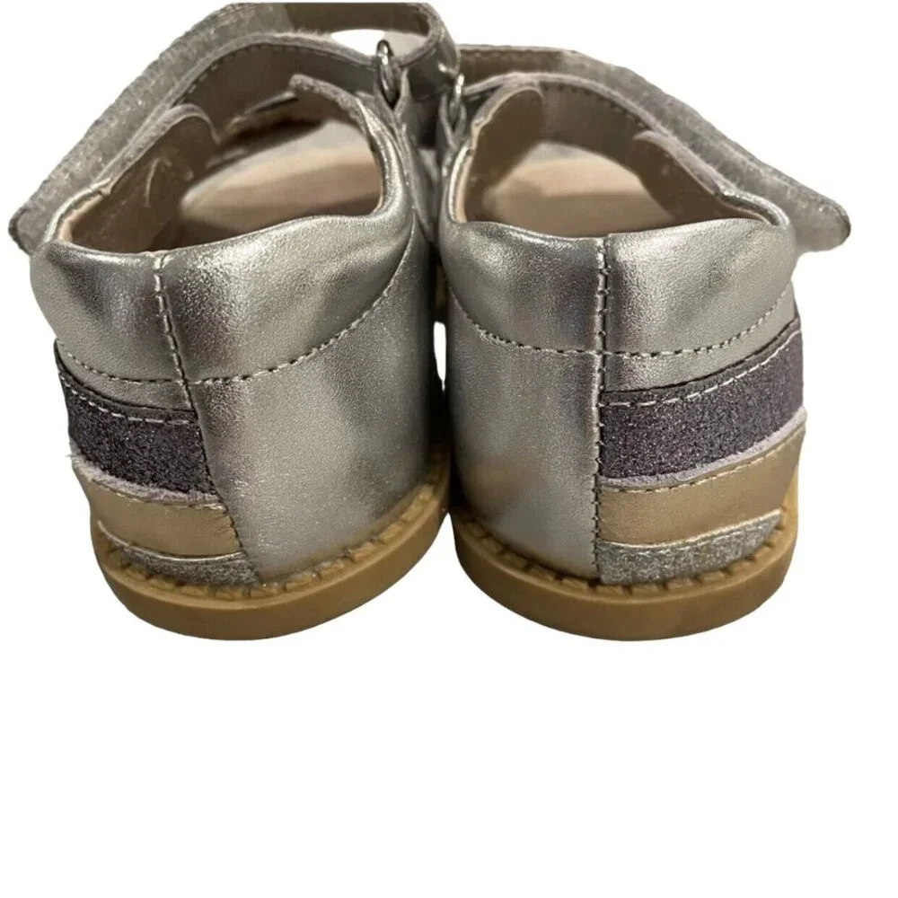 Livie & Luca 8M Metallic Leather Unicorn Sandals